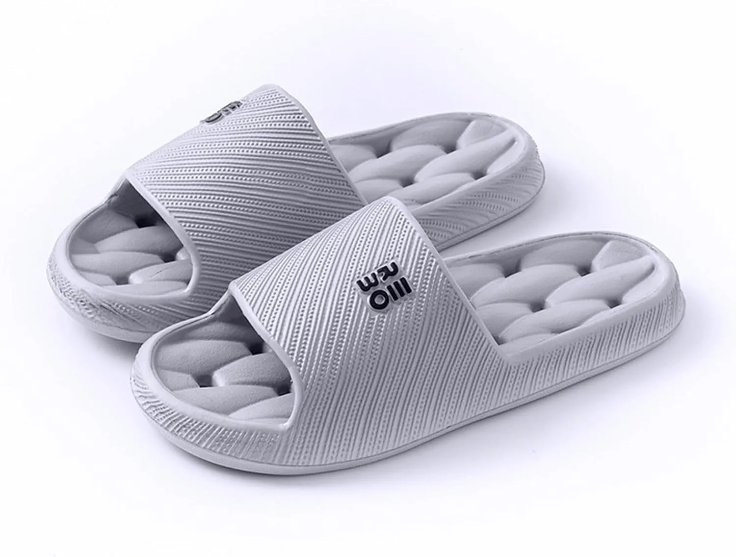 Slippers EVA Breathable Shoes Water Leaking and Quick Drying Women's Letter Home Sandals Slip and Smell Home Slippers