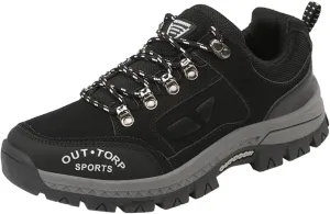 Sneakers Business Breathable Fashion Four Seasons Men Hiking Shoes Flat Bottom Non Slip Lace Up Comfortable