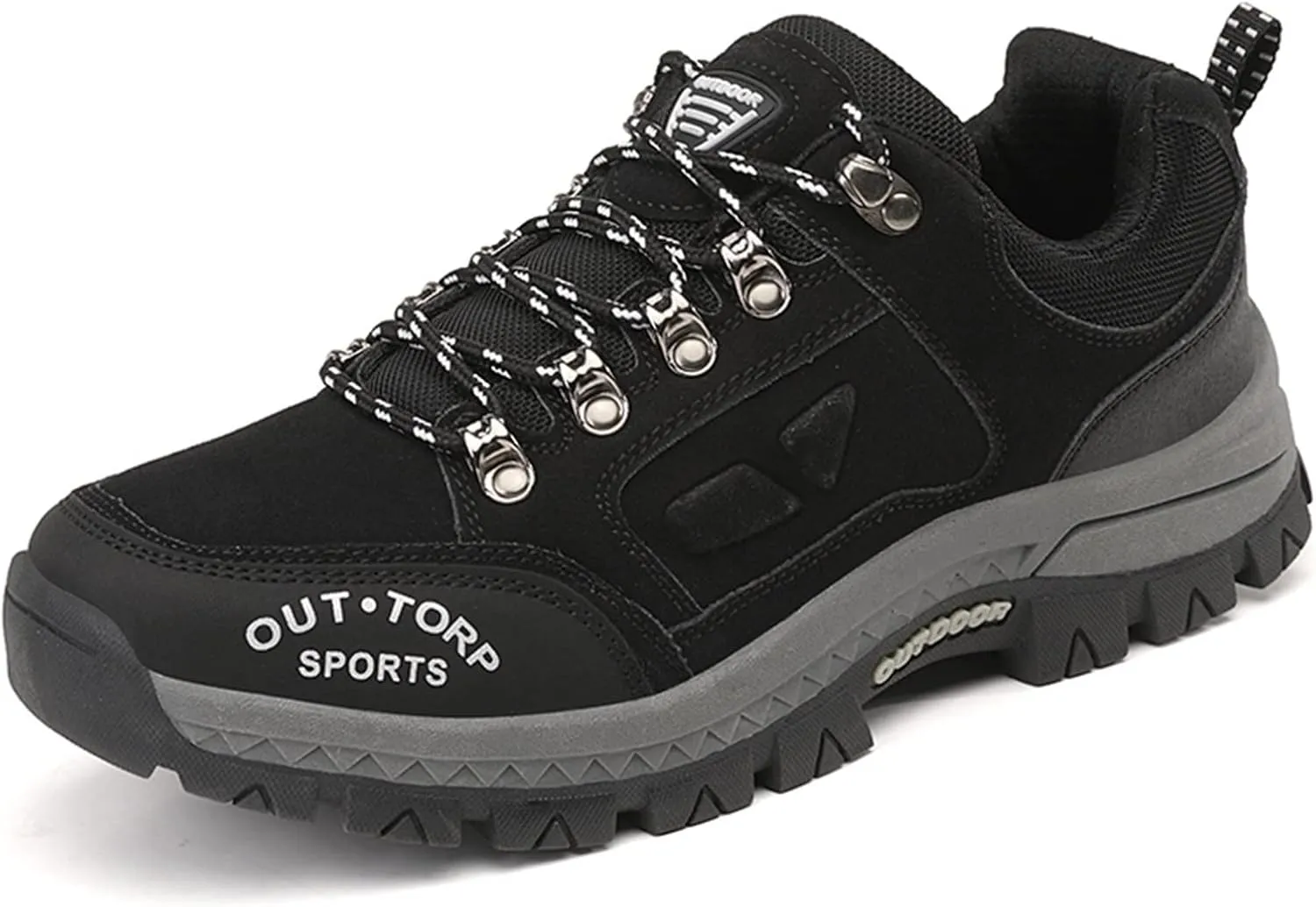Sneakers Business Breathable Fashion Four Seasons Men Hiking Shoes Flat Bottom Non Slip Lace Up Comfortable