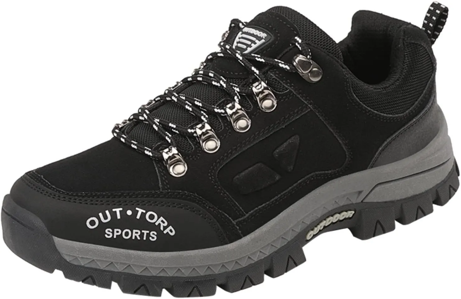 Sneakers Business Breathable Fashion Four Seasons Men Hiking Shoes Flat Bottom Non Slip Lace Up Comfortable