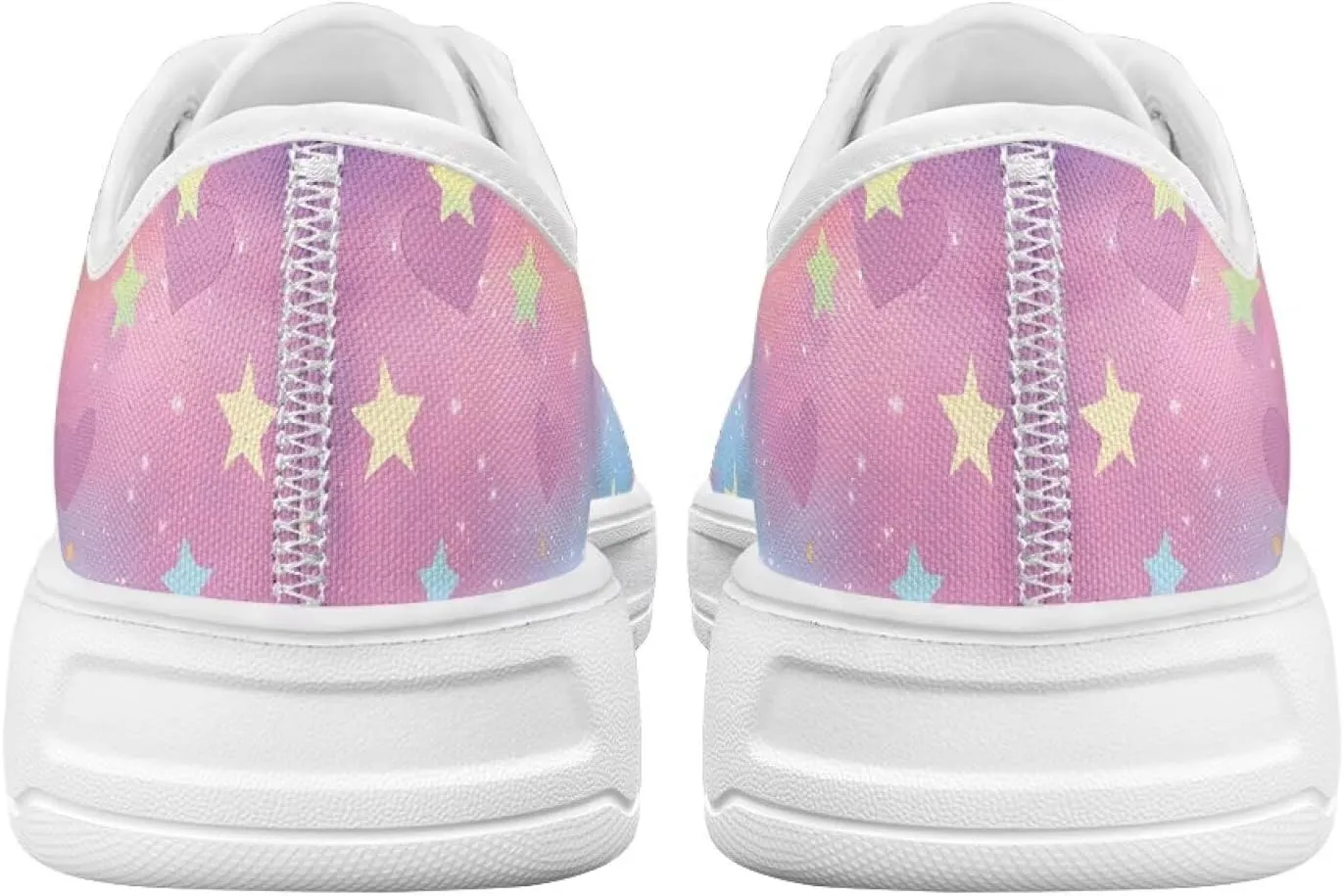 Sneakers for Women Shoes Footwear Memory Foam Insole Lightweight and Non-Slip Sole Lace Up Fashion Sneaker
