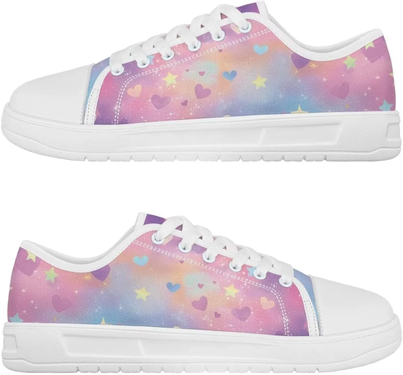 Sneakers for Women Shoes Footwear Memory Foam Insole Lightweight and Non-Slip Sole Lace Up Fashion Sneaker