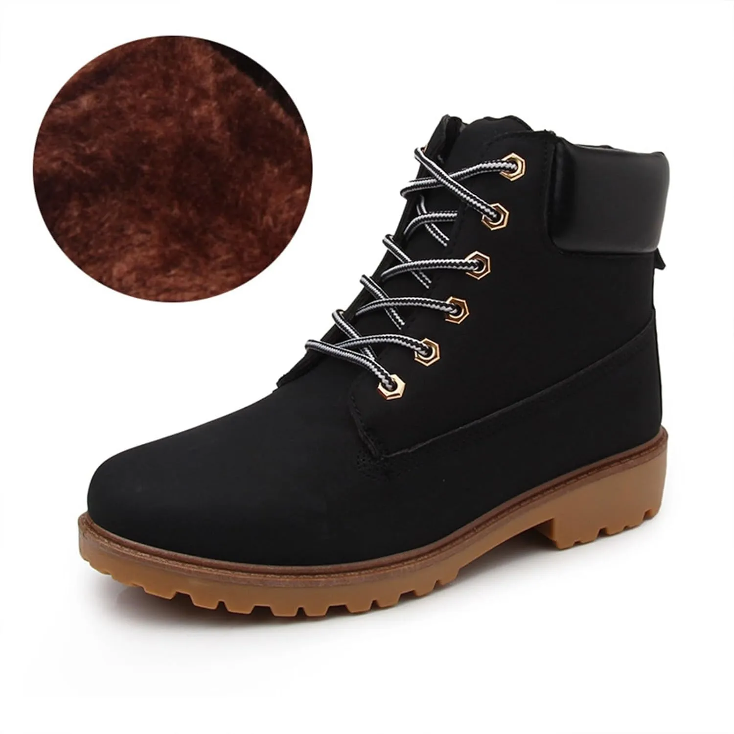 Snow Shoes For Women Cute Winter Boots Women Outdoor Ski Boots Thickening Extra Wide with Boots Women