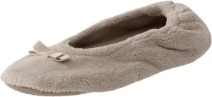 Soft Slip On Slippers for Women Indoor Outdoor House Shoes Women Fuzzy Slip-On Slippers Warm Cozy Ballet Flat Shoes