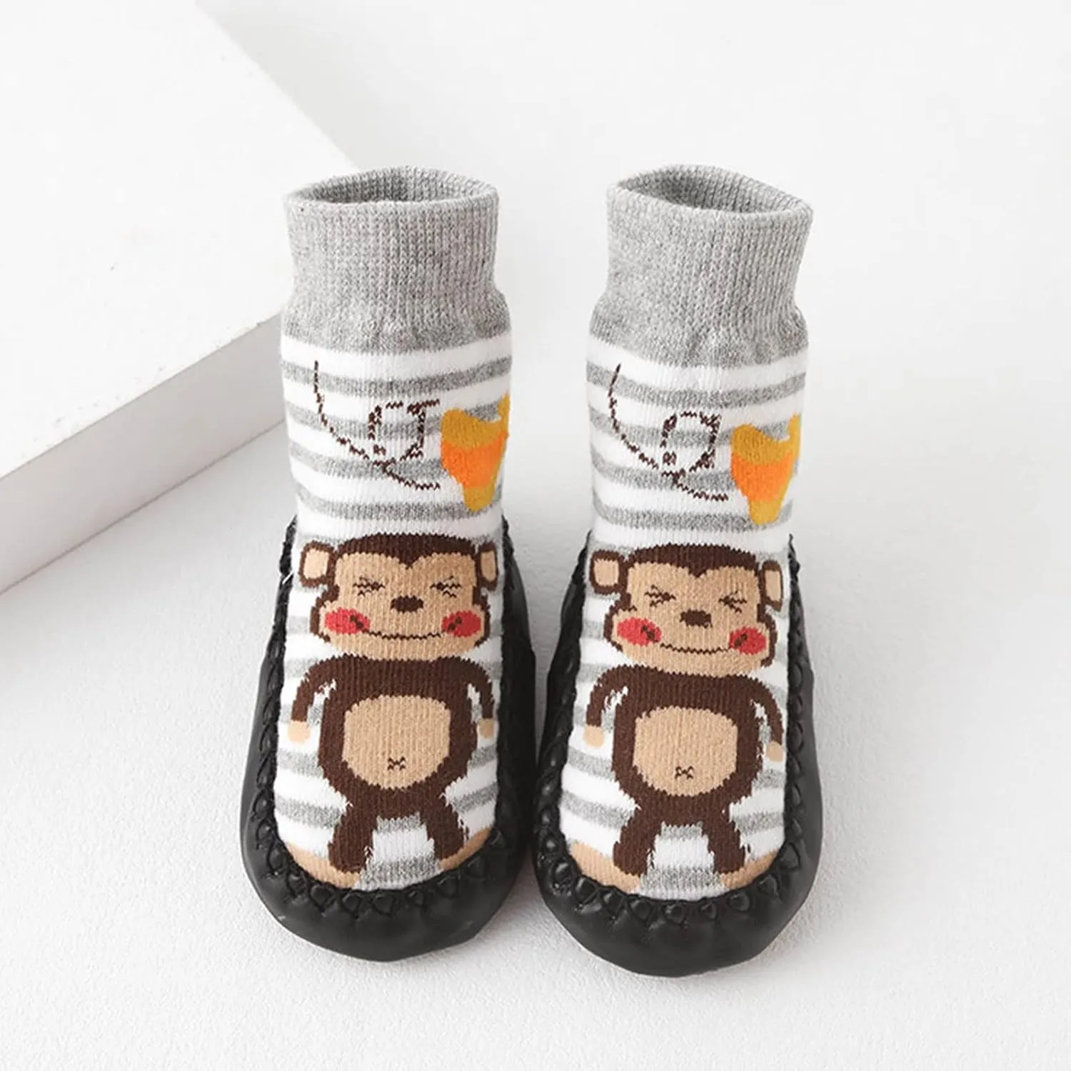 Squeaky Shoes Children Toddler Autumn And Winter Boys And Girls Floor Sports Shoes And Soft Rubber Sole Toddle