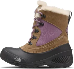 THE NORTH FACE Teen Shellista Extreme Insulated Boot, Pinecone Brown/Pikes Purple, 7
