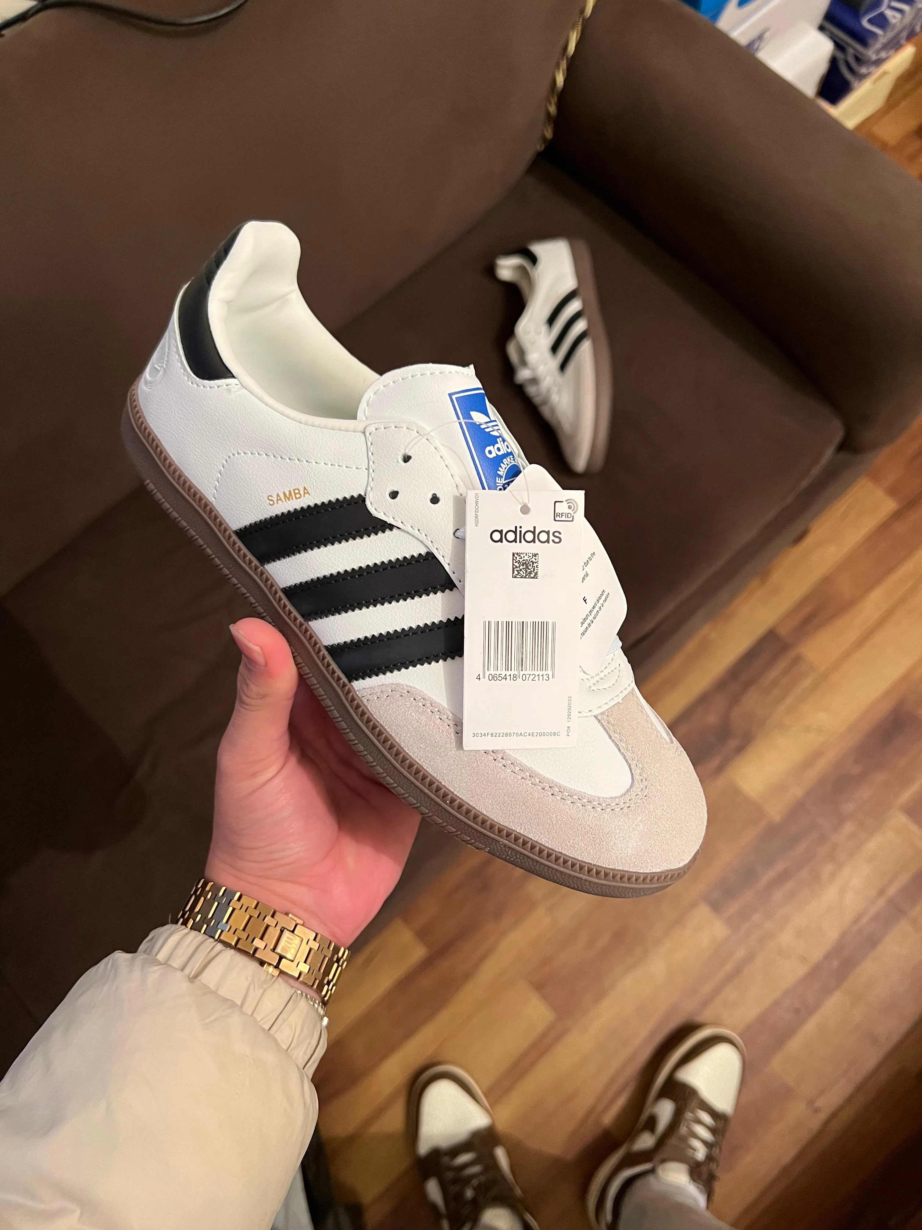 Unisex Samba Og Sneakers Shoes For Men And Women