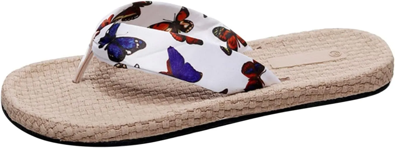 Walking Flip Flops Fashion Spring And Summer Wome Slippers Indoor And Outdoor Pattern Beach Flip Flops