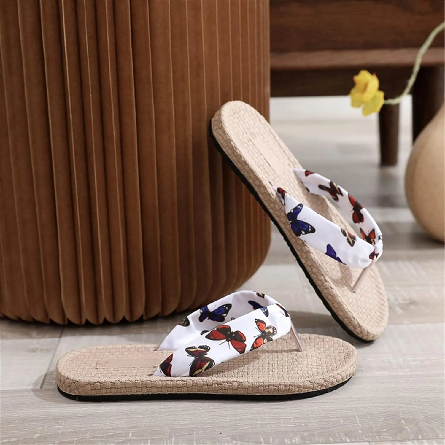 Walking Flip Flops Fashion Spring And Summer Wome Slippers Indoor And Outdoor Pattern Beach Flip Flops