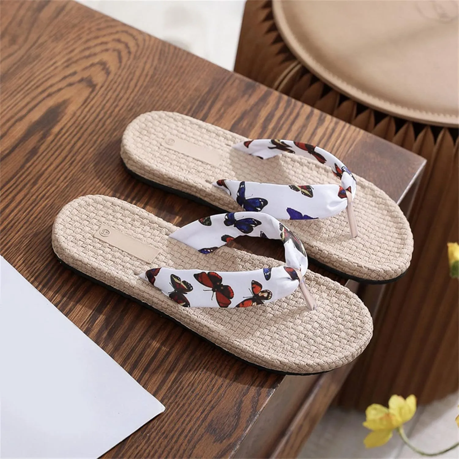 Walking Flip Flops Fashion Spring And Summer Wome Slippers Indoor And Outdoor Pattern Beach Flip Flops