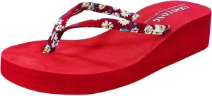 Walking Flip Flops Women's Arch Support Flip Flops Comfortable Casual Summer Beach Thong Sandals