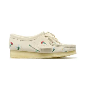 Wallabee Taupe Embroidery Women | Beige