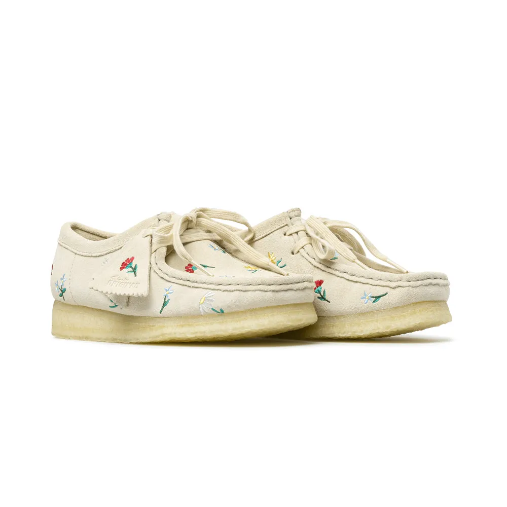 Wallabee Taupe Embroidery Women | Beige