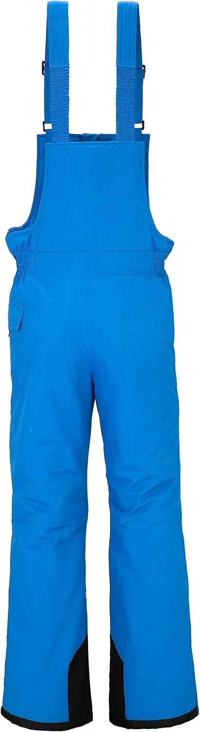 Wantdo Men's Winter Insulated Ski Pants Waterproof Snow Bibs Cargo Overalls