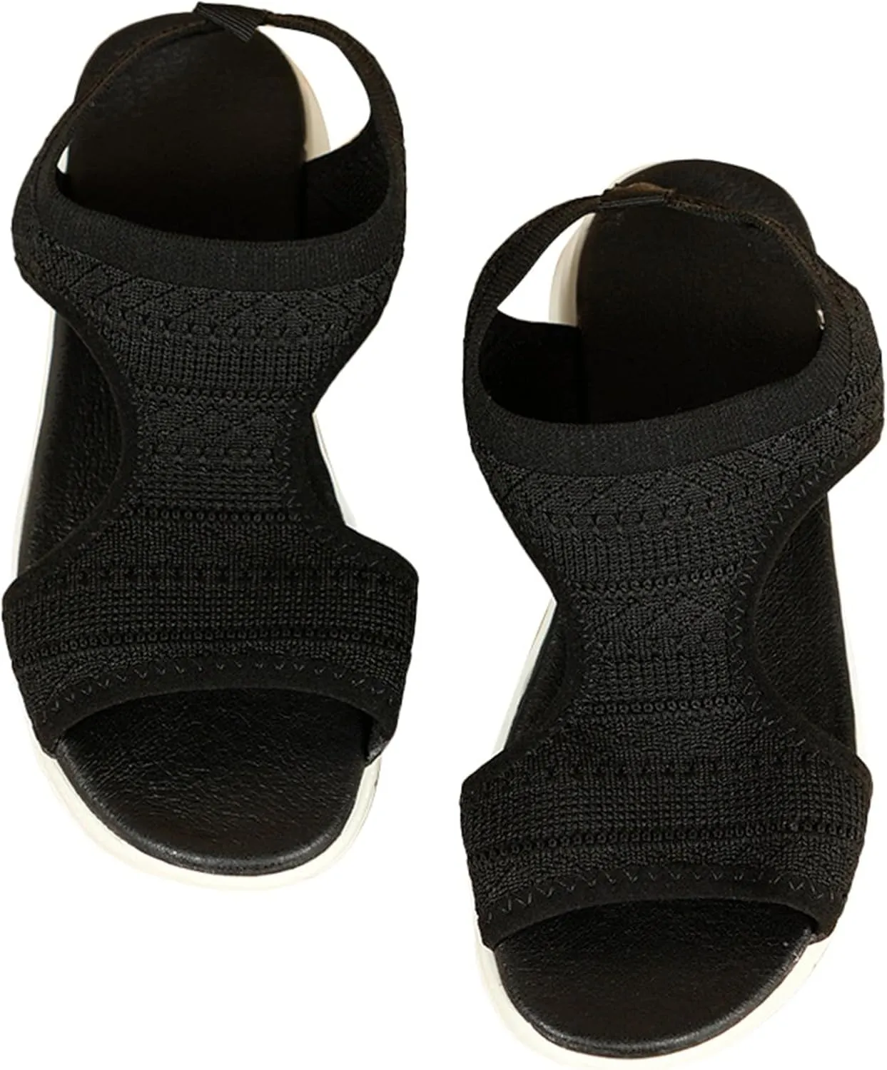 Wedge Sandals for Women Dressy 2025 Summer Casual Comfortable Walking Sandals Vacation Travel Beach Shoes