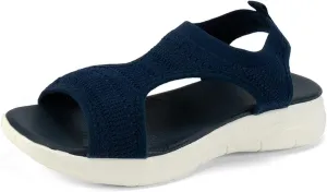 Wedge Sandals for Women Dressy 2025 Summer Casual Comfortable Walking Sandals Vacation Travel Beach Shoes