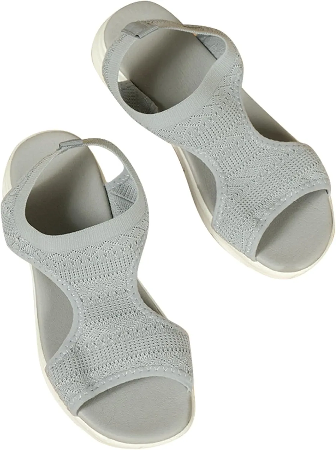 Wedge Sandals for Women Dressy Summer Comfortable Walking Casual Platform Beach Shoes 2025 Vacation Travel