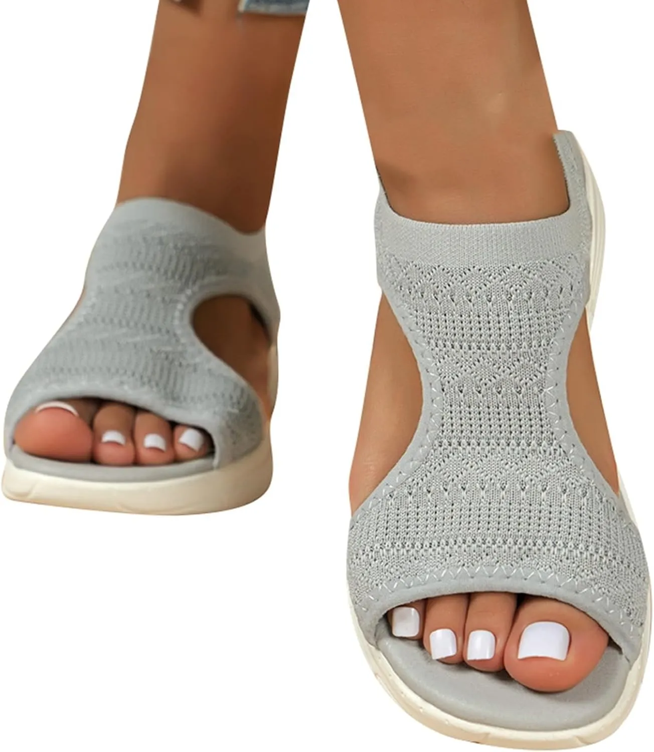 Wedge Sandals for Women Dressy Summer Comfortable Walking Casual Platform Beach Shoes 2025 Vacation Travel