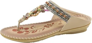 Wedges Sandals For Women Ladies Sandals Toe T Strap Bohemia Sandals Beach Shoes Womens Sandals Orthopedic Sandals