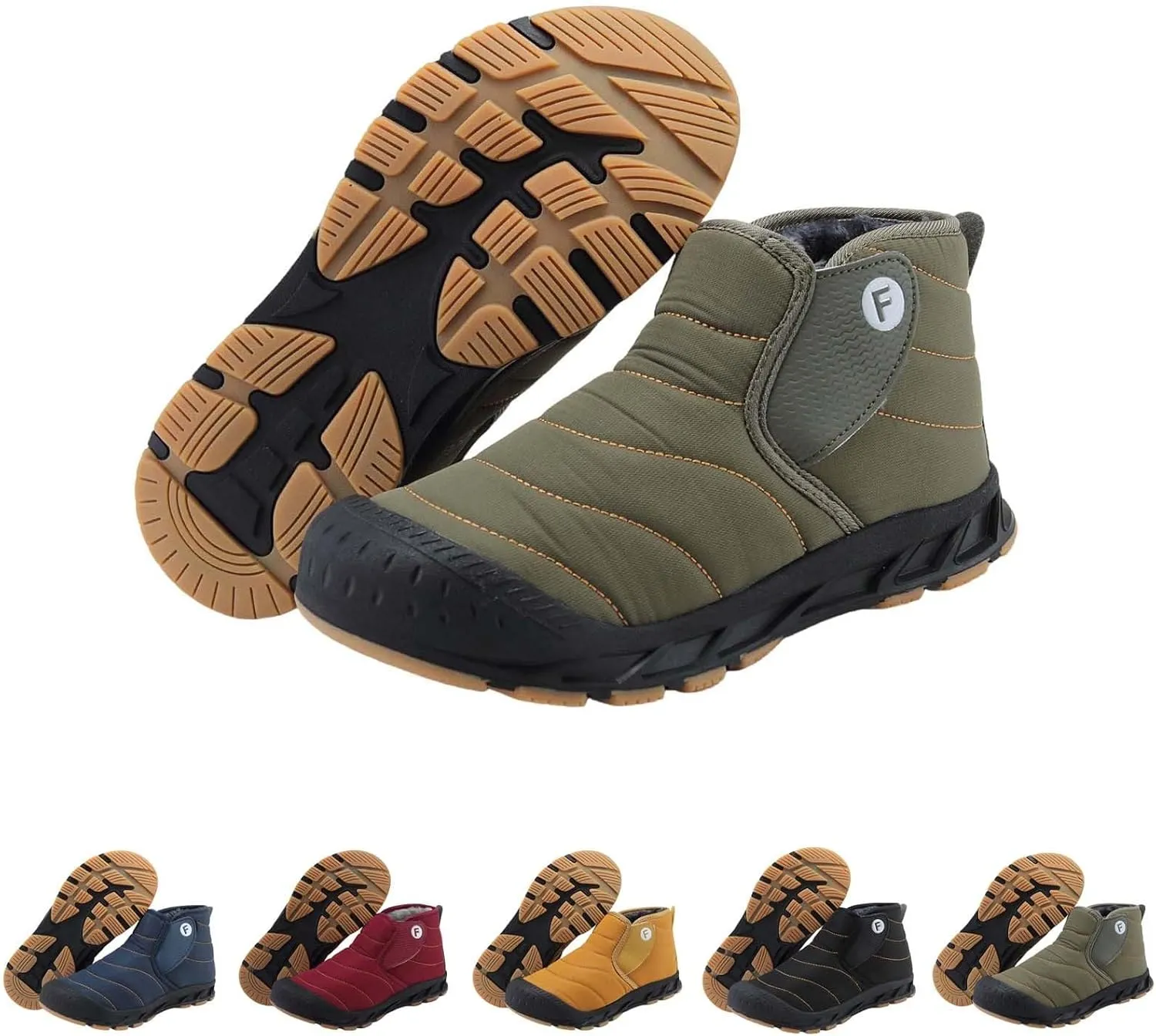Winter Boots for Women Non Slip Black Snow Boots Women Platform Winter Booties Womens Winter Boots Winter Knee High Boots for Women Waterproof Snow Non Slip