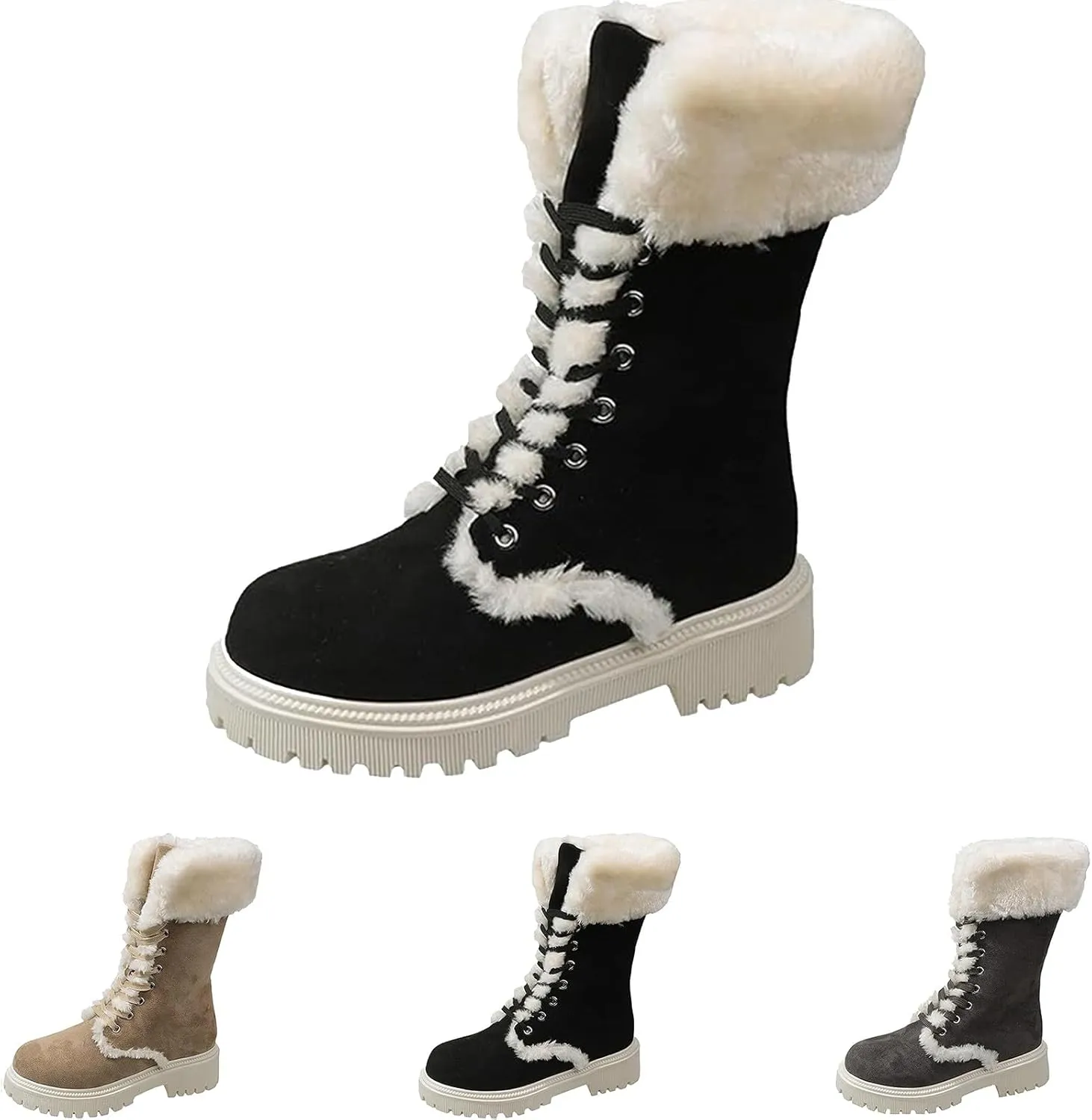 Winter Boots Women Outdoor Ski Boots Thickening Woman Snow Boots