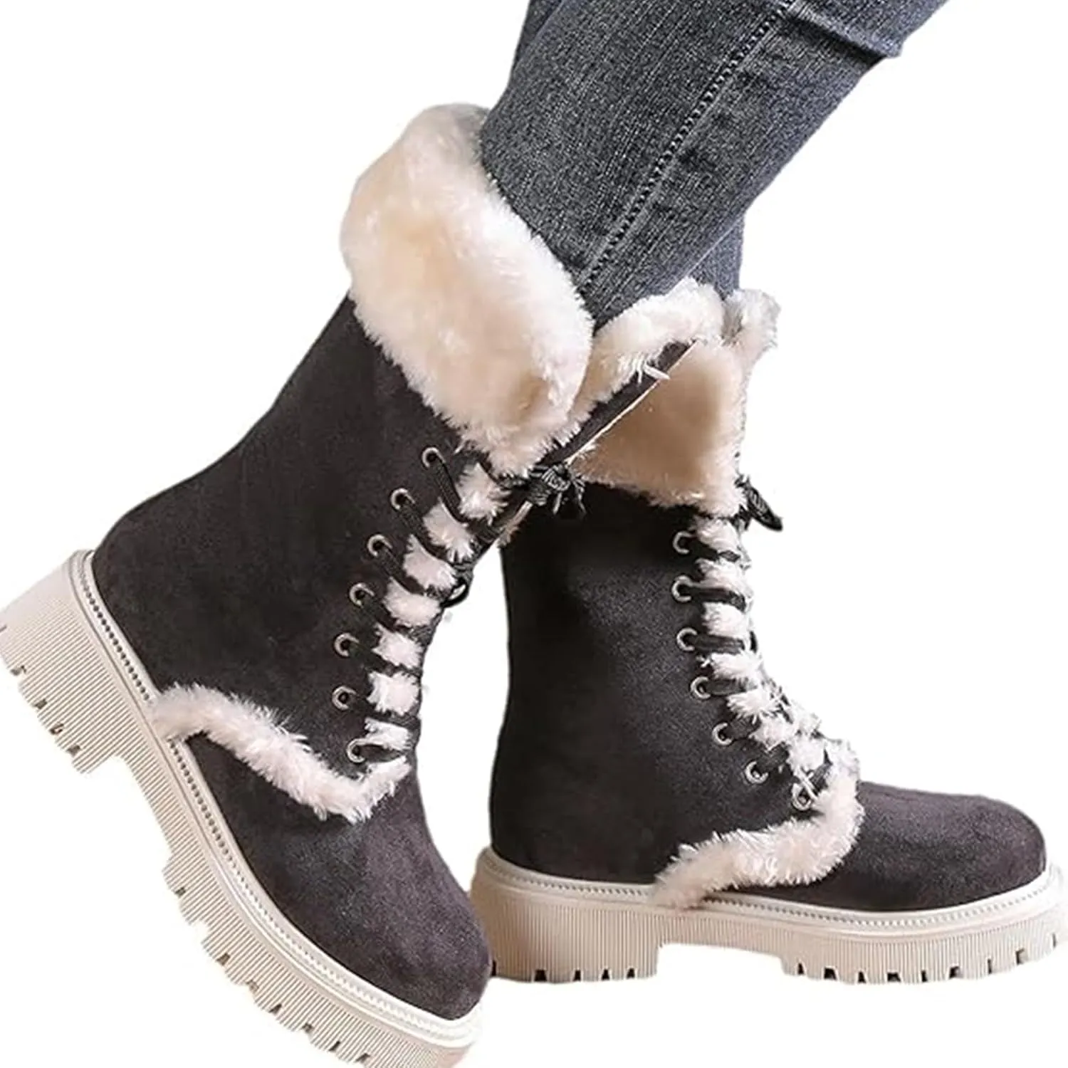 Winter Boots Women Outdoor Ski Boots Thickening Woman Snow Boots