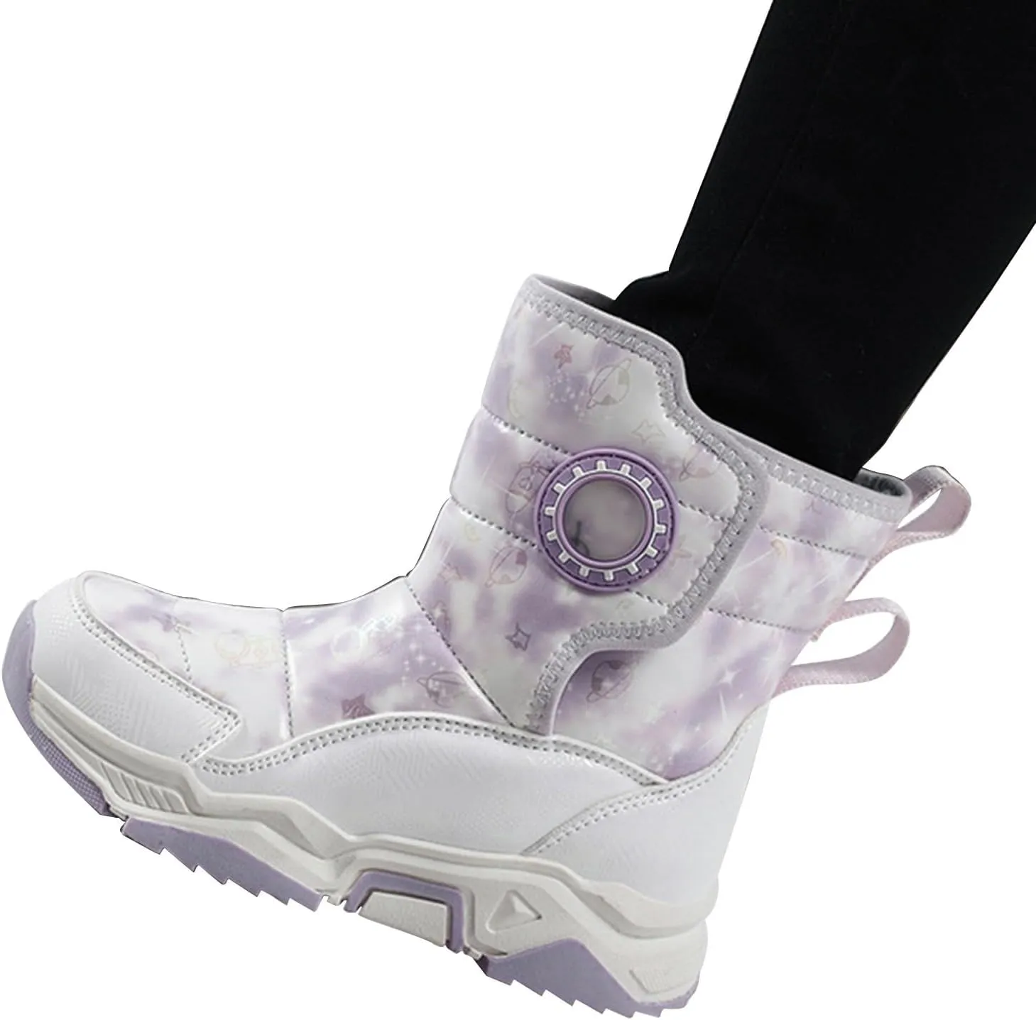 Winter Snow Boots For Kids Boys Girls Childrens aterproof Shoes Thick Warm Ski Booties Fashion Comfy Non Slip