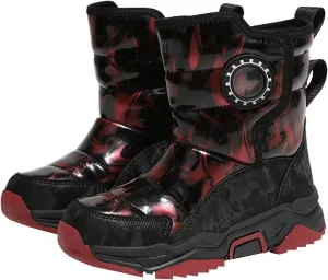 Winter Snow Boots For Kids Boys Girls Childrens aterproof Shoes Thick Warm Ski Booties Fashion Comfy Non Slip