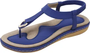 Women Flip Flops Ankle Strap Flat Sandals For Women Casual Beach Cute Thong Flip Flops Shoes Womens Walking Sandals