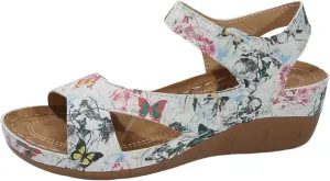 Women Orthopedic Sandals Summer Open Toe Ankle Strap Wedge Sandal Beach Round Toe Platform Walking Shoes for Men