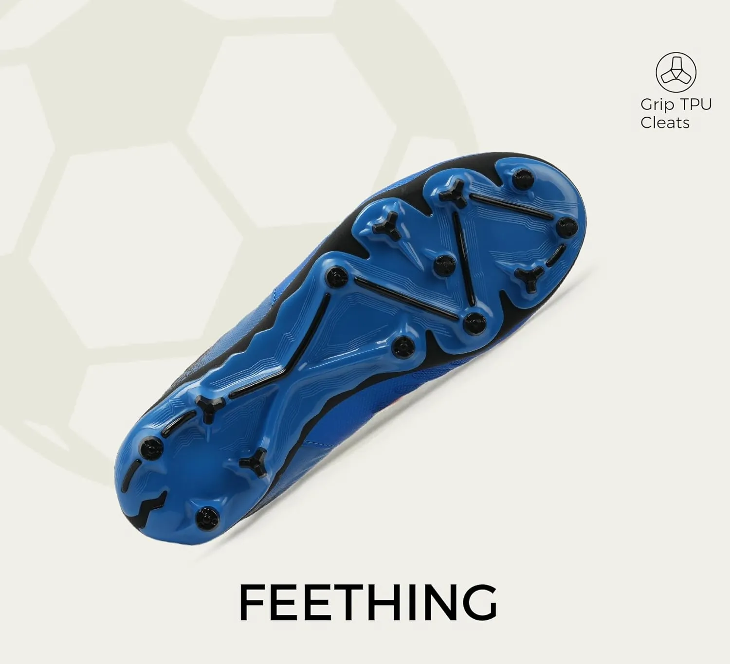 Women Soccer Cleats Firm Ground Lace-Up Youth Soccer Shoes Light-Weight Outdoor Training Football Sneakers Big Kid