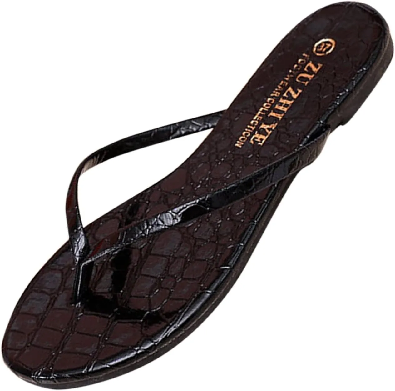 Women's Arch Support Flip Flops Casual Comfortable Thong Sandal with Arch Support Non Slip Versatile Slippers