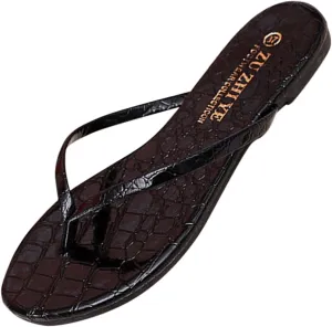 Women's Arch Support Flip Flops Casual Comfortable Thong Sandal with Arch Support Non Slip Versatile Slippers
