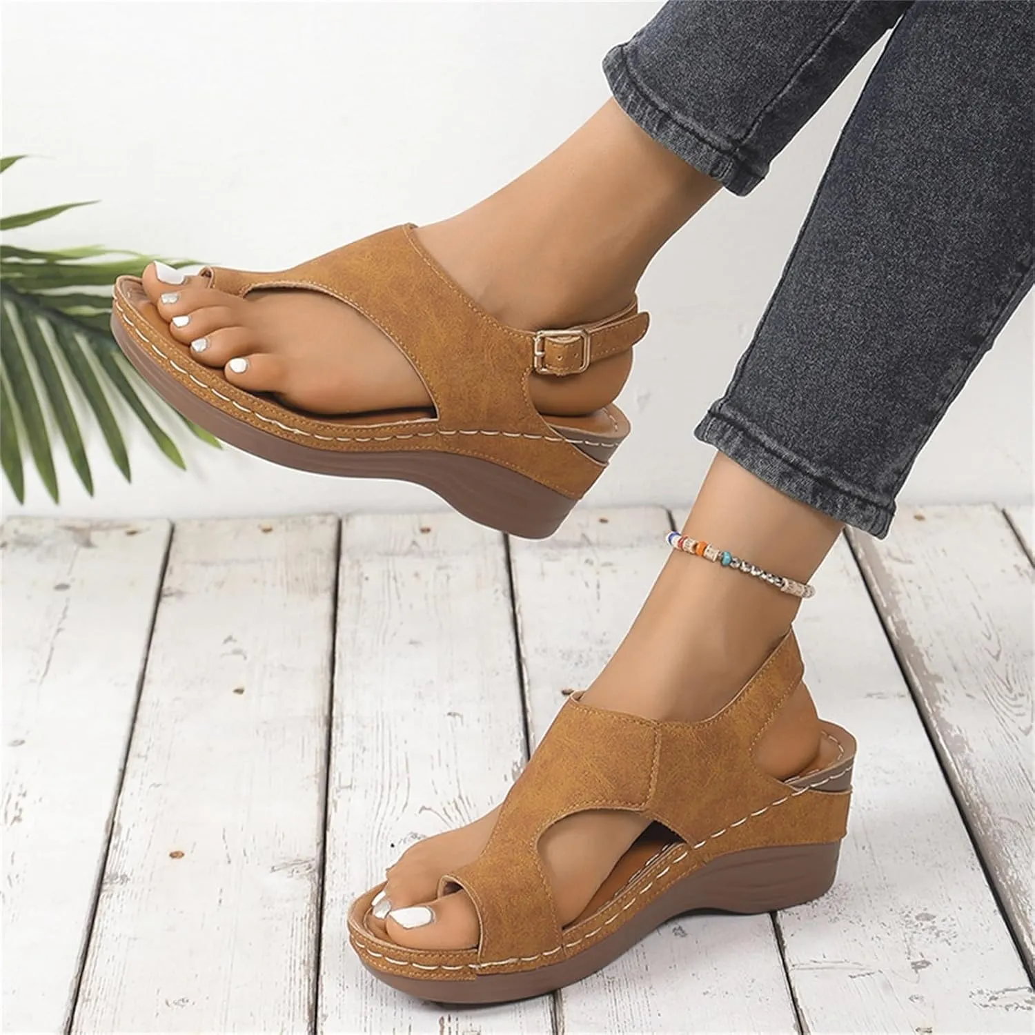 Womens Flip Flops Athlefit Orthopedic Sandals for Women Summer Adjustable Orthotic Thong Sandals with Arch Support