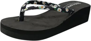 Women's Flip Flops Bohemian Beach Ladies Causal Flops Sandals For Women Slippers Shoes Slippers Flip Wedges Women's