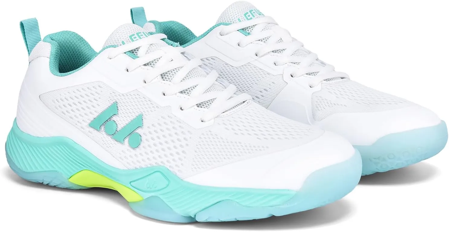 Women's Light 201 Lightweight Non-Marking Pickleball Shoes - Court Shoes for Badminton & Tennis