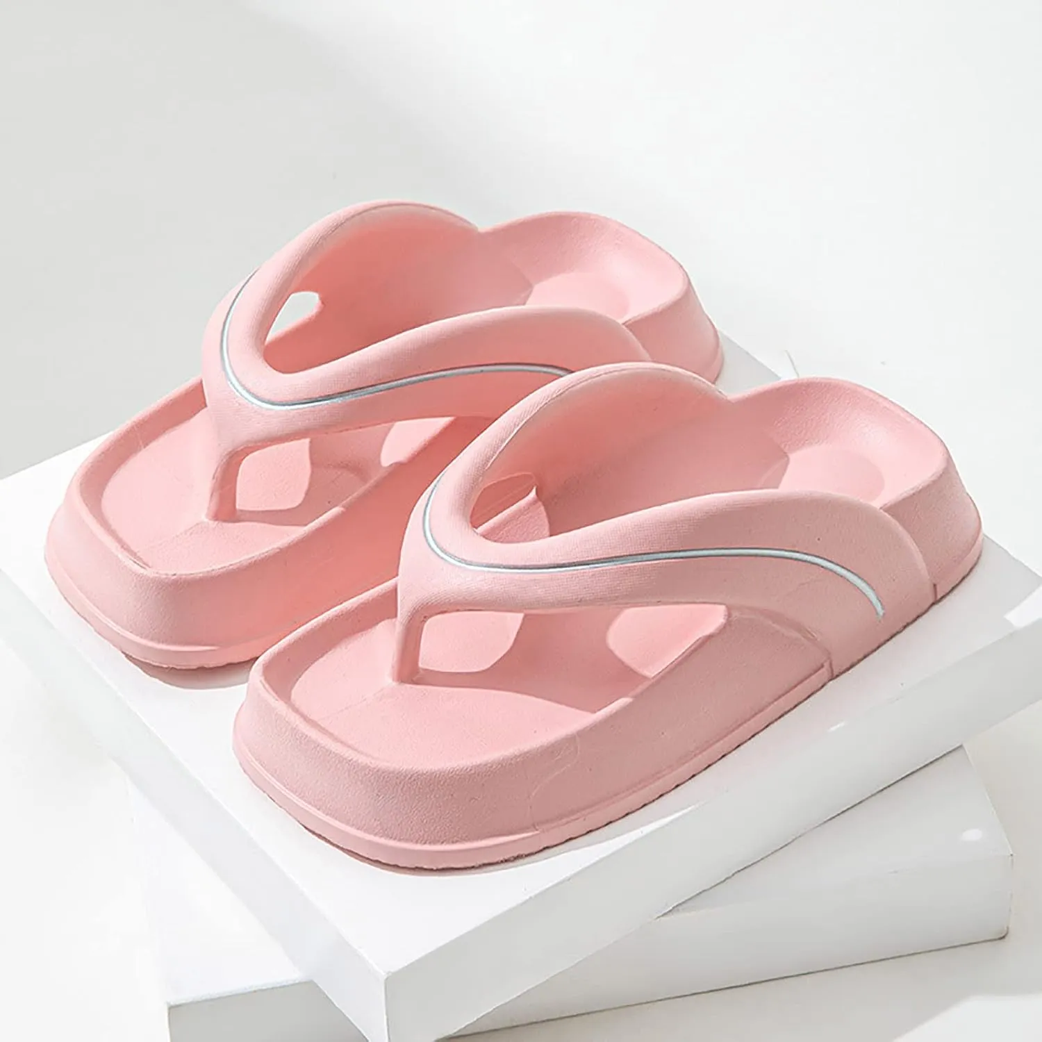 Women's Sandals Shower Flip Flops Comfortable Beach Thong Sandals with Arch Support Women's Orthopedic Sandals