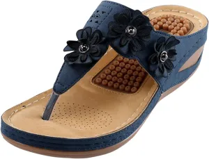 Womens Sandals Wedge Shoes Summer Woman Platform Flip Flops Comfortable Casual Dress Wedding Wedges Footwear Ladies