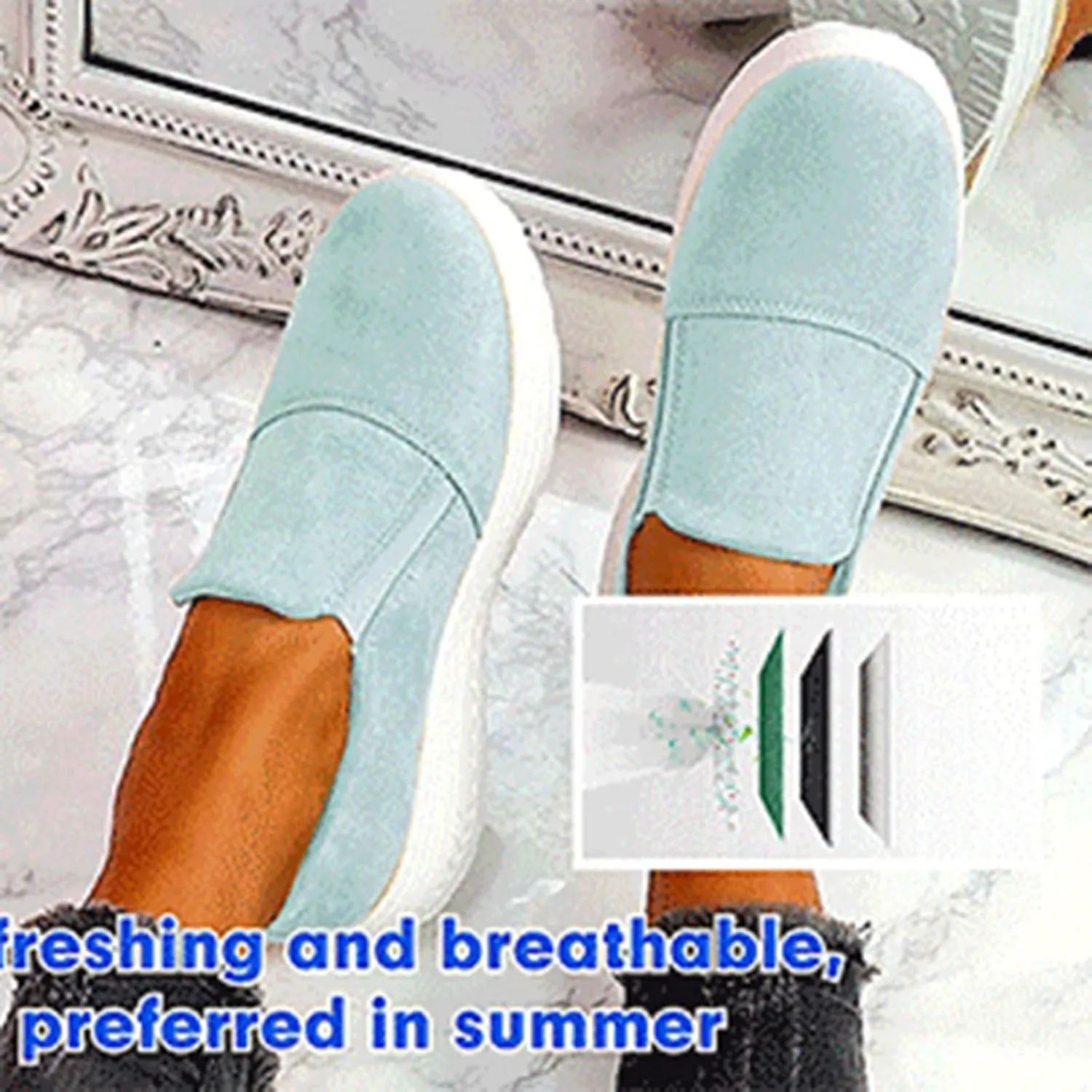 Womens Shoes Sneakers Slip On Women's Slip On Shoes Size 6.5 Wide Womens Orthotic Slip On Sneakers with Arch Support Womens Running Shoes Size 11 Black Slip On Walking Shoes Women Wide
