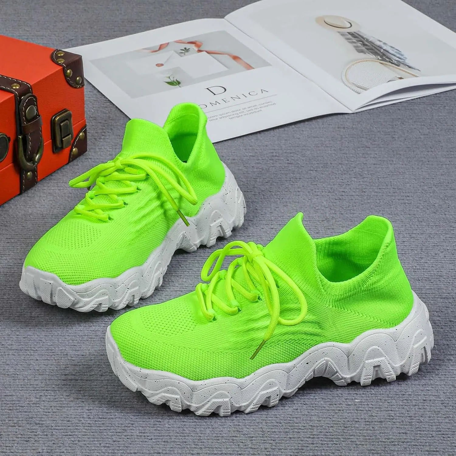 Womens Sneakers Womens Walking Sneakers Women Tennis Shoes Running Shoes for Women Lightweight Nonslip Sneaker