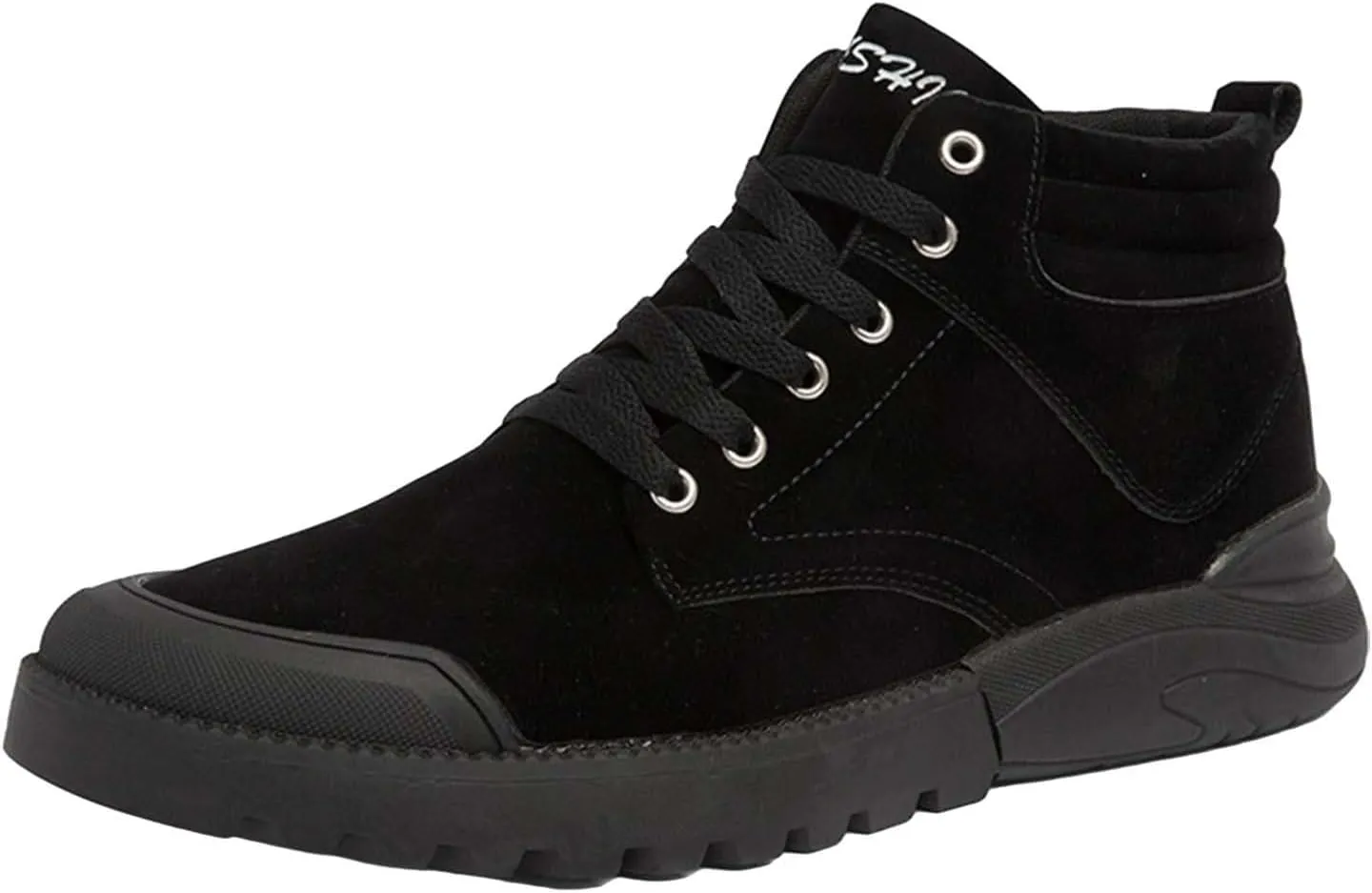 Work Boots for Men Slip On Hiking Sneakers Warm Booties Women Working Shoes Non Steel Toe Waterproof Work Shoes Non-Slip Hike Grounded Footwear